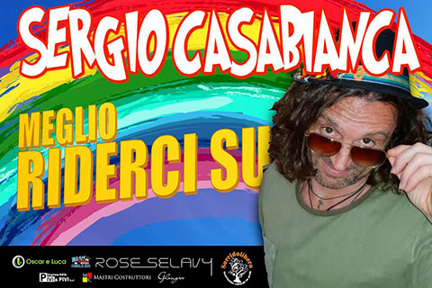 Canterelle a Gatteo Mare - venerdì 04 ottobre - Sergio Casabianca - spettacolo comico Meglio Riderci Su