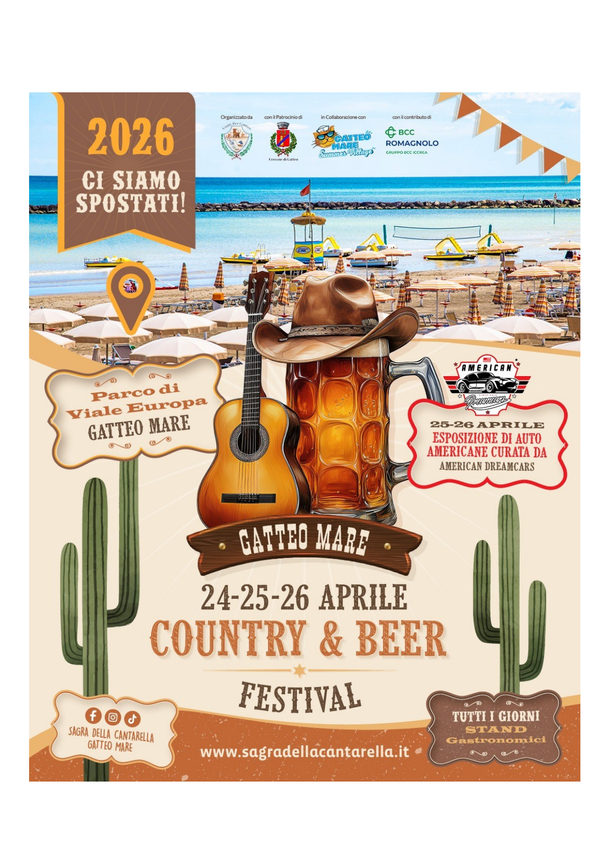 Locandina Country & Beer Festival 2026