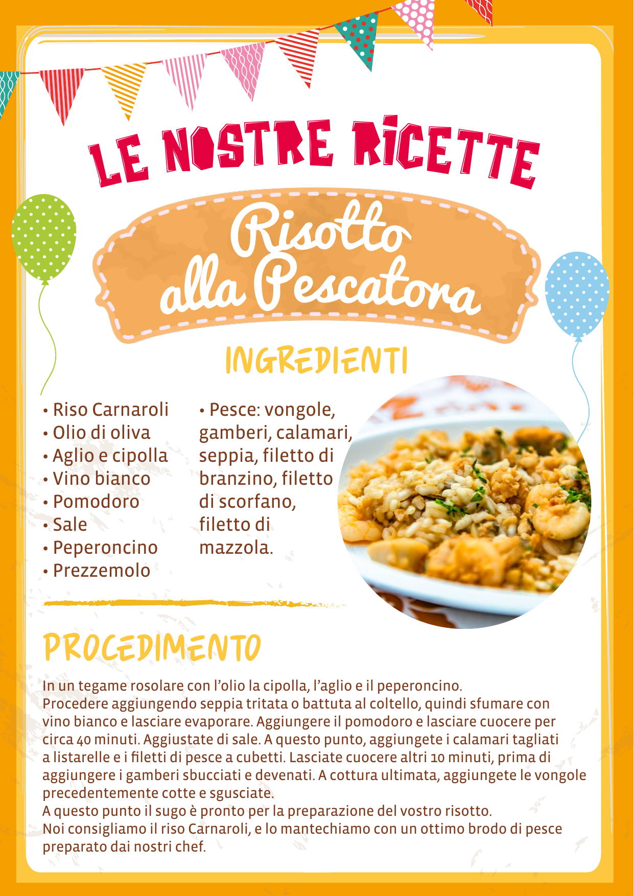 Risotto alla pescatora